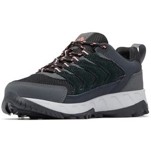 Columbia Strata Trail Low wandelschoen voor dames, Zwart Juicy, 41 EU