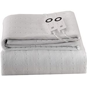 Neo Elektrisch verwarmde deken gooi dubbele controle matras onder bed hoes (Tweepersoons)