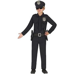 Politie & Detective Kostuums | Politie Man Big City Sam Kind Kostuum | 5-6 jaar | Carnaval kostuum | Verkleedkleding