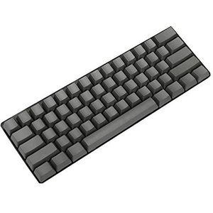 Lege dikke PBT OEM-profiel 61 ANSI-sleutels voor MX-schakelaars mechanisch toetsenbord (donkergrijs) (alleen Keycap)