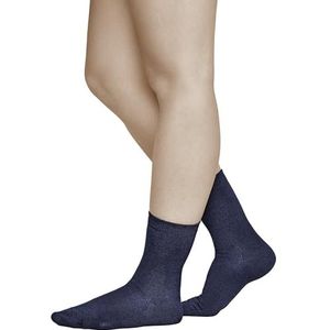 VITSOCKS 80% Merino Wol Sokken Dames Warm Dun Zacht Ademend (3 PAAR) Wollen Wintersokken, marine blauw, 39-42