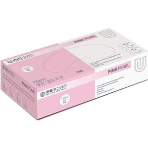 Unigloves Pink Pearl Nitril handschoenen zonder latex maat X-Small