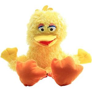 Laruokivi Big Bird Puppet pluche gele teddy hand pop speelgoed cadeau