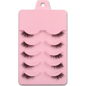 Valse EWispy Clear Band 1/3/4 Wimpers Multipack, Lash Clusters, Half Lash