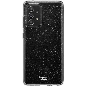 HappyCase Hoesje Flexibel TPU Glitter Geschikt voor Samsung Galaxy A52 / A52S