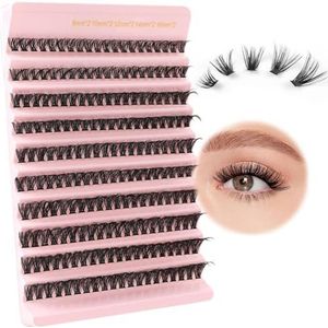 Individuele Wimpers 30D Lash Clusters Natuurlijke Look Valse Wimpers Cluster Wimpers Pluizige Wispy Individuele LasheD Krul Wimper Extension