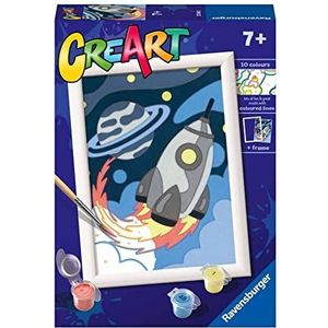 Ravensburger CreArt Space Explorers Schilderen op cijfers voor kinderen vanaf 7 jaar - Schilderkunst en knutselsets voor kinderen