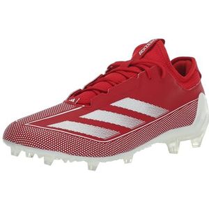 adidas Men's Adizero Electric.1 American Football Sneaker, Team Power Red/White/Team Power Red, 13