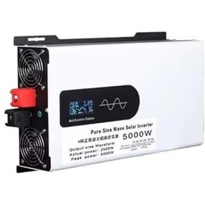 Inverter 12V/24V/48V/60V/72V/96V Omvormer 110V 220V Zonne-energie Auto-omvormer 5000W 6KW 8KW 10KW 12000W Zuivere Sinusomvormer Converter(48V,220V-240(60HZ),5000W)