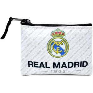Real Madrid Portemonnee HALA Madrid 1902 wit officieel product, 12 x 10 cm, Wit, portemonnees