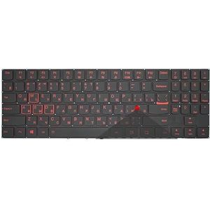 Toetsenbord voor Lenovo Y540-15 Y540-15IRH Y545-15ICH Y530-15ICH-1060/Y7000P-1060 Y740-14 Y730 Y530-15 Y7000 2018-2019(RU Red Backlight)