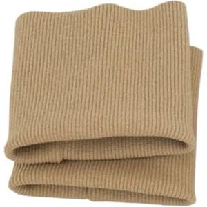 1 paar puur katoen elastische lente en herfst elastische gebreide ribgebreide manchet trim kledingstuk, jas, jas zachte manchet naaien (kaki)