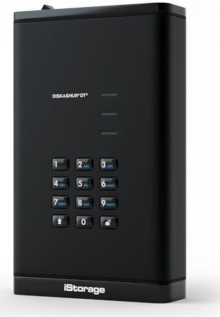 iStorage - diskAshur DT3 - Beveiligde Gecodeerde Desktop Harde Schijf - 30TB - FIPS 140-3 Level 3 Certified