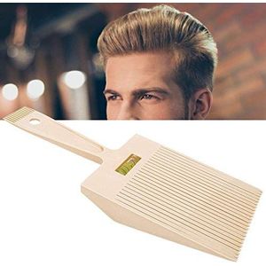 Flat Top Guide Comb, professionele platte kam dubbele haarkam, flattopper kam kapper haar kam met nauwkeurige waternivellering voor mannen en meisjes kapsel (kleur: 2)