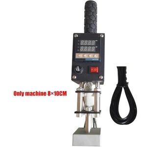 Draagbare warmtepers, handmatige warmstempelmachine for leer, op maat gemaakt reliëf, multifunctioneel,Soepele werking(8by10)