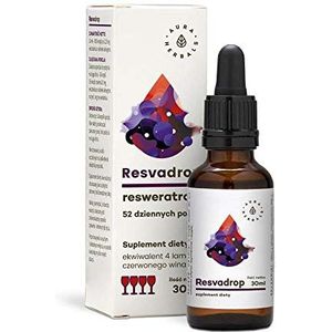 Voedingssupplement - Resveratrol - 30 ml - Druivenschilextract