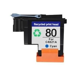 Zwarte printkop compatibel met HP80 HP80 printkop Designjet 1050 1055 1055 printer C4820A C4821A C4822A C4823A(C4821A C 1PC)