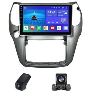 Autoradio 2 Din Bluetooth met Carplay en Android Auto,geldt voor Great Wall Hover M4 1 2012-2017 9 inch met touchscreen stereo auto ondersteunt stuurbediening Achteruitrijcamera(NF-1)