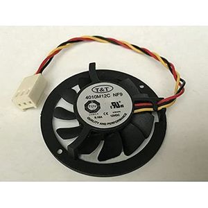 Industrial computer CPU radiator fan 4010M12C NF9, DC12V 0.16A 45 * 45mm hole pitch 4.1cm
