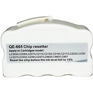 Printeraccessoires Compatibel met LC223 LC225 LC227 LC229 LC213 LC215 LC217 LC219 Compatibel met Brother DCP-J4120DW MFC-J4420DW J4620DW J4625DW J5820 J5620 J4720 QE-665