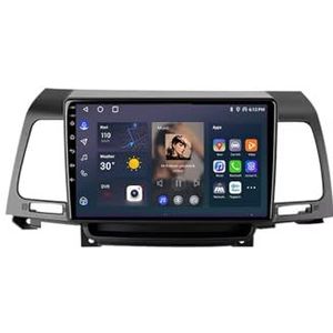 Android 12 Auto Stereo MP5 Player 9'' Screen Autoradio Voor Kia Opirus GH 2006-2009 2010 2011 Car-play Android Auto GPS-navigatie Bluetooth RDS FM AM DAB+ Radio Stuurbediening Voice Control(4 Core 2