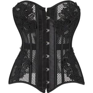 Corsettops for dames - Shapewear Overbust Lingerie Renaissance Design for dagelijks gebruik of speciale gelegenheden(XXL)