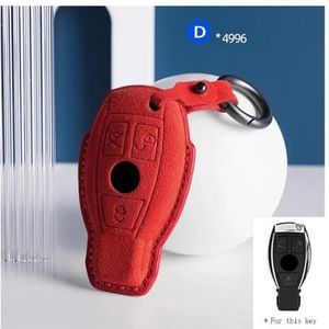 Sleutelbehuizing Voor A B C E Klasse GLS GLA GLK GLC CLS CLA Autosleutel Case Shell Sleutelhanger Voor AMG W204 W205 W212 W463 Autosleutelhoesje(7)