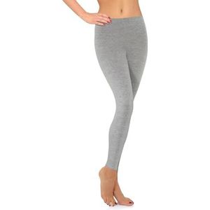 Sesto Senso Vrouwen Leggings Lange Viscose Meisjes Kleurrijke Broek Sport Fitness Yoga, Grijs Melange, XL