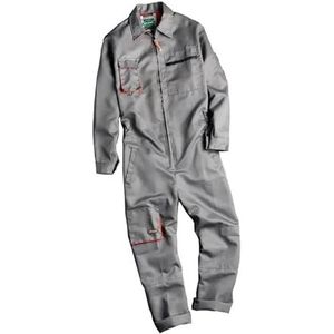 Veiligheidsoveralls, Werkoverall Uniform Mannen Vrouwen Laspak Auto(Long Sleeve,L)