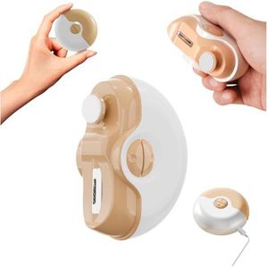 Elektrische nagelknipper, 2-in-1 elektrische polijstmachine automatische nagelknipper met nagelscheerbeurt, elektrische nagelknipper met 2 snelheden verstelbare elektrische nagelknippers, nagelknipper
