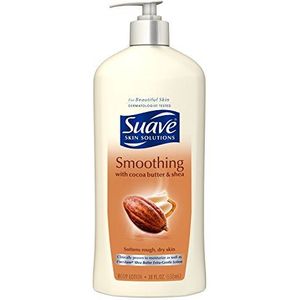 Suave Skin Lotion Smoothing Cacaoboter & Shea 530 ml Pomp