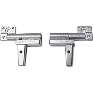 Laptop LCD scherm Scharnieren As Schacht Voor For DELL For Vostro 1500 Zilver