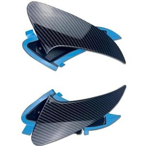 Auto Achtervleugel Achterbumperspoiler voor Mercedes CLA-klasse W118 CLA250 CLA180 CLA200 2019 2020 ABS-bekleding 2 stuks voor CLA45-stijl achterspoiler