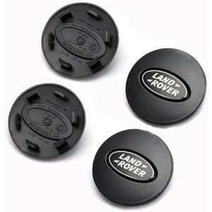 Naafdoppen Voor Autonaaf, Voor Land Rover Range Rover LR2 LR3 LR4, 62 mm, Waterdichte Stofdichte Wieldecoratiehoes, Wielnaaf Met Logo-embleemsticker, Exterieuraccessoires