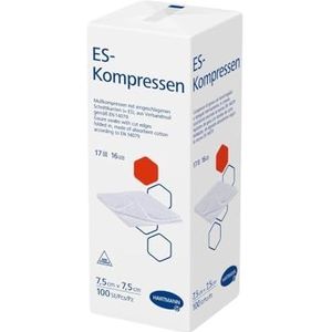 100x ES Kompresse unst 7*5x7*5 16f - B09M7DY8H2 | Packung (100 Stück)