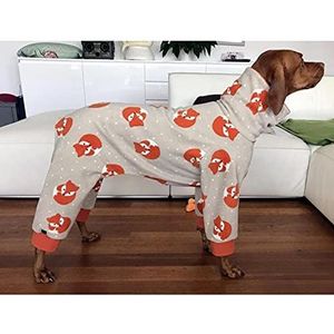 Lichtgewicht Greyhound Dog Pyjama Jumpsuit Medium Large Big Dogs Pet Onesies Lente Hondenkleding Voor Duitse Shepherd Fleece Shirt