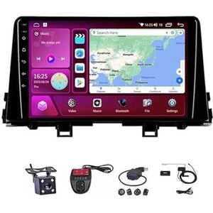 Android Touch Screen Car Stereo 10 Inch Car Stereo Radio Plug And Play Autotoebehoren Autoradio met Bluetooth En Navigatie En Achteruitrijcamera Voor Kia Picanto Morning 2016 2017 2018 2019(M200S 4G+W