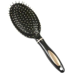 Professionele Salon Rechte Gladde Paddle Haarborstel Grote Kappers Alle Haartype Haarborstel Styling Kam Voor Vrouwen Mannen (Zwart-B)