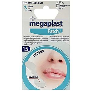 15 Onzichtbare anti-herpes-pleisters, anti-koortsblaasjes, gezichtshuid lippen