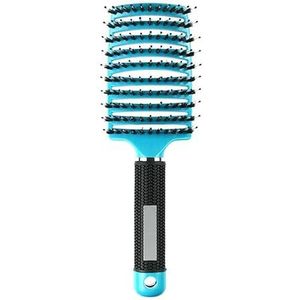 My Sensory Space Detangling haarborstel, anti-wirwar haarborstel, magische borstel ontklitter, gebogen en geventileerde ontklitterborstel, ontklitter haren nylon haarborstel, ontwarrende borstel voor