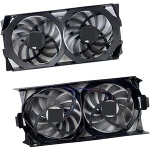 Voor INNO3D voor GeForce GTX460 550ti 560 560ti grafische kaart vervangende ventilator Een set geïntegreerde ventilatoren