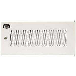 Link Accessori LKDOOR6UF rack-toebehoren - Rack-accessoires (Deur, Grijs, Metaal, 6U, 1 stuk(s), LK1906UGF)
