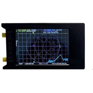 Antenne-analysator, 50KHz-6,3GHz 4-inch Touchscreen Vectornetwerkanalysator HF UHF-antenne, voor netwerkkabeldiagnostiek