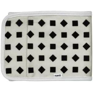 Nanit Ademband voor Nanit Pro Babyfoon - Maat S (0-3 Maanden) - Realtime Meldingen - Zonder Elektronica, Sensoren of Radar - 100% Katoen - Wit/Grijs