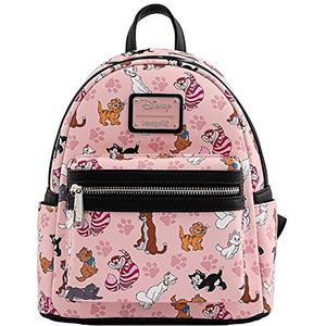 Loungefly Disney Cats Mini-Backpack Handbag All Over Print Cheshire Aristocats