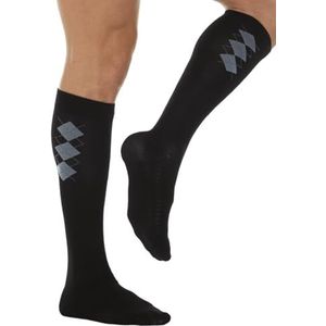 RelaxSan 820B (Blauw, 4) 18-22 mmHg unisex katoenen steunkousen met masserende zool