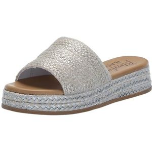 Blowfish Malibu Marshlo-b-espadrilles van touw, damessandalen, Zilver, 41 EU