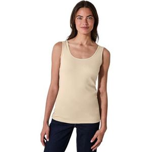 Cecil T-shirt voor dames, Pearl Beige, XL