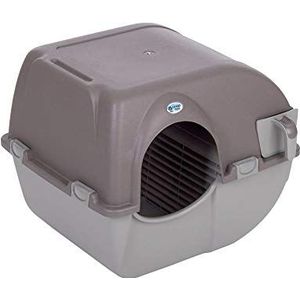Omega Paw Products RA20 Zelfreinigende kattenbak, klein, 43,2 cm B x 50,8 cm D x 40,6 cm H)