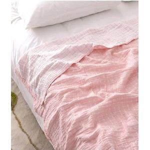 Ymxzhm eenvoudige casual deken Katoenen gaas bankhoes multifunctionele deken voor bedden home decor bank handdoek sprei